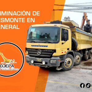 ELIMINACION DE DESMONTE